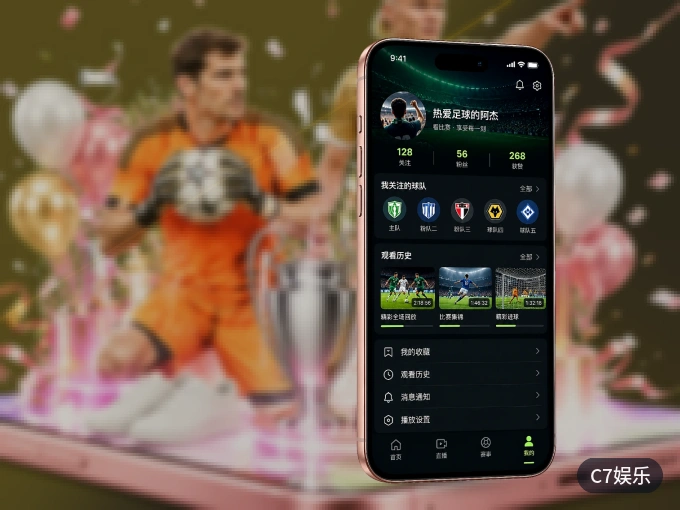 安装C7娱乐客户端,把球场装进手机里